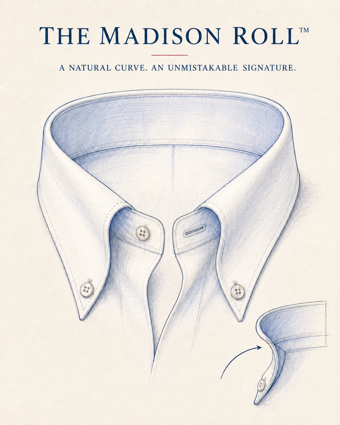 The Madison Roll collar