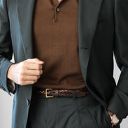 Polo Manica Corta MARRONE