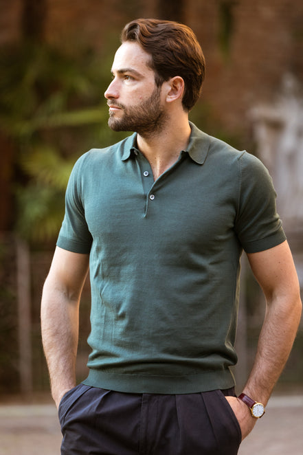 Polo Manica Corta VERDE