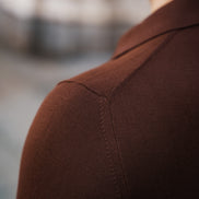 Polo Manica Corta MARRONE