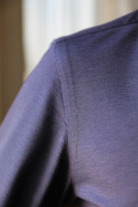 Polo Manica Lunga BLU