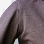 Polo Manica Lunga MARRONE
