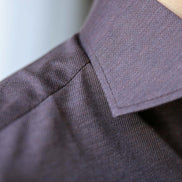 Polo Manica Lunga MARRONE