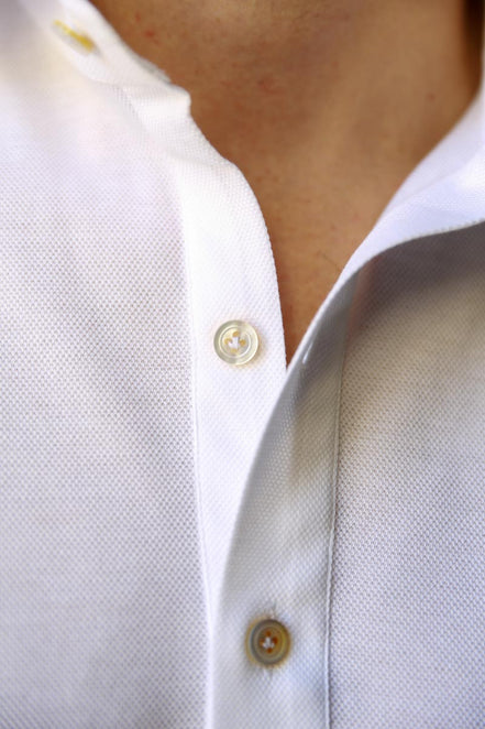 Polo Manica Lunga BIANCO
