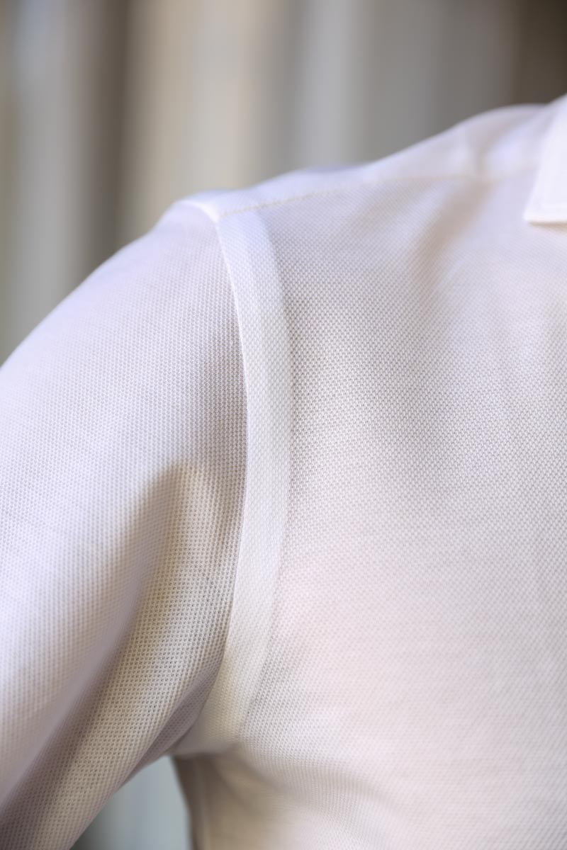 Polo Manica Lunga BIANCO