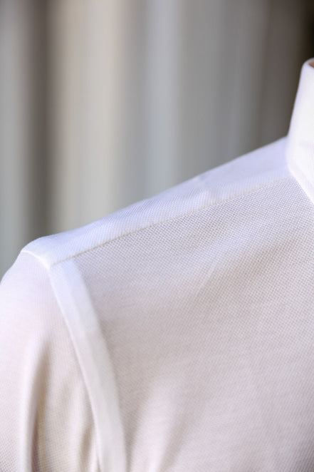 Polo Manica Lunga BIANCO